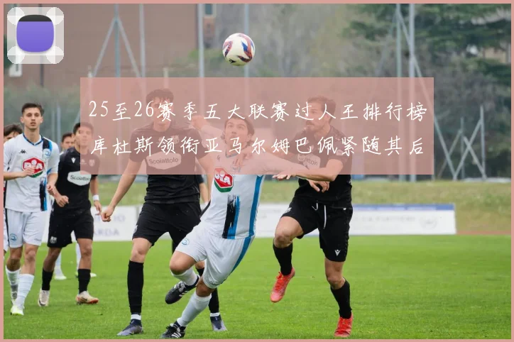 25至26赛季五大联赛过人王排行榜库杜斯领衔亚马尔姆巴佩紧随其后